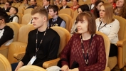 Никита Исаев (11 класс, г. Ульяновск) и Екатерина Таратушка (11 класс, г. Москва). Фото - Лиза Дбар.
